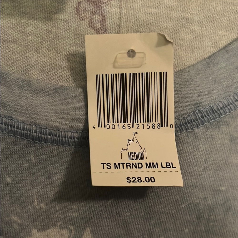 Disney Mickey Mouse Blue T-Shirt - Picture 4 of 5